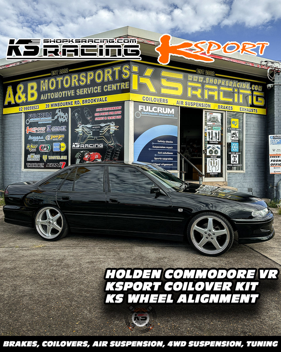 Holden Commodore VR IRS KSPORT Coilover Kit Top Mount KS