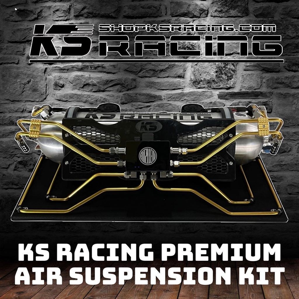 Mini One D R55 07-14 Premium Wireless Air Suspension Kit - KS RACING