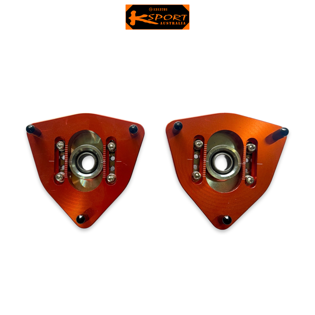 K SPORT Coilover Camber Top Plates Pair KS RACING k-sport-coilover-camber-top-plates-pair-ks-racing
