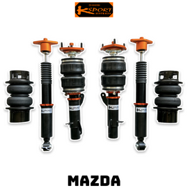 Mazda 3 BP 19-UP Premium Wireless Air Suspension Kit - KS RACING