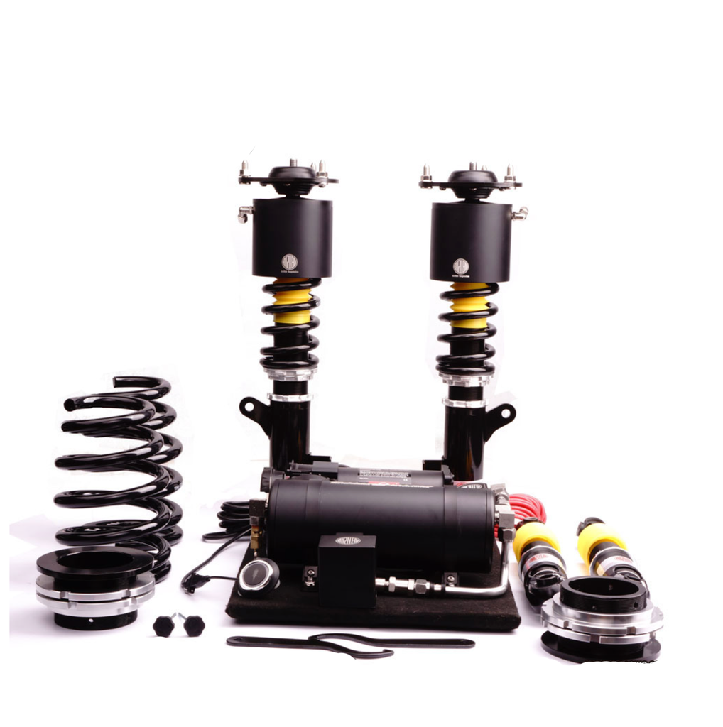 KS Racing Air Cup Front Rubber Pair & Management Unit With All Round Coilovers