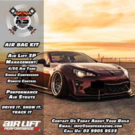 Toyota Reiz 04-09 Air Lift Performance 3P Air Suspension with KS RACING Air Struts