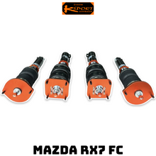 Load image into Gallery viewer, Mazda RX7 FC Air Suspension Air Struts Front and Rear - KS RACING
