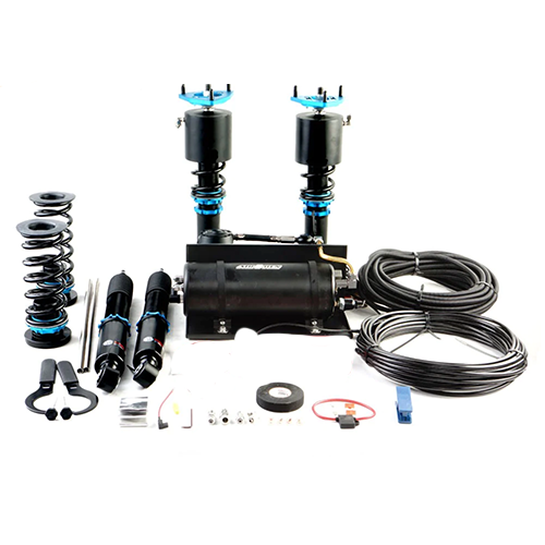 KS Racing Air Cup Front Piston Pair & Management Unit With All Round Coilovers