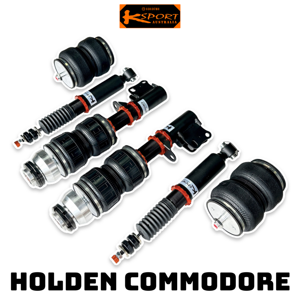 Holden Commodore VR Sedan Solid Diff Air Suspension Air Struts Front and Rear - KSPORT