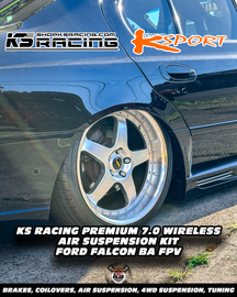 Ford Falcon BA Premium Wireless Air Suspension Kit - KS RACING