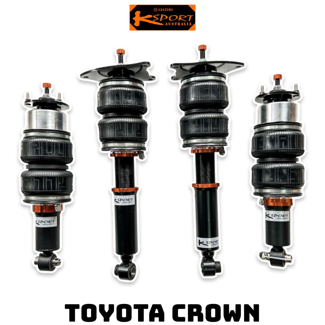 Toyota Crown S130 8th Gen UZS131 Air Suspension Air Struts Front and R – KS  RACING