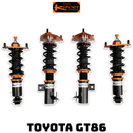 Toyota 86 GT86 / GR86 12-UP - KSPORT Coilover Kit