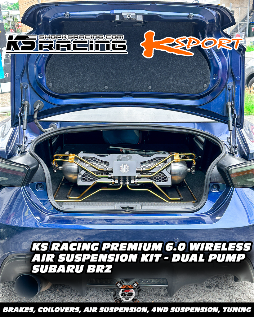 Jaguar XJ X350 02-09 Premium Wireless Air Suspension Kit - KS RACING