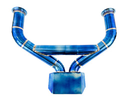 Lamborghini Aventador LP700-4 Full Blue Titanium Straight Pipe Exhaust System