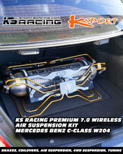 Load image into Gallery viewer, Mercedes Benz C-Class W204 Premium Wireless Air Suspension Kit - KS RACING