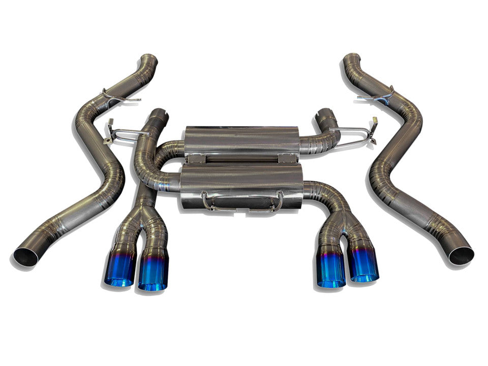BMW E90 E92 E93 M3 Coupe Sedan 08-13 100% Full Titanium Rear