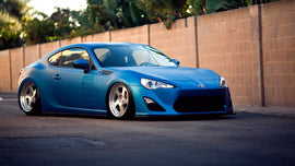 Toyota 86 12-22 Air Lift 3P Dual ViAir 444c Air Suspension with KS RACING Air Struts