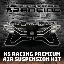 Holden Commodore VR-VS SEDAN SOLID DIFF Premium Wireless Air Suspension Kit - KS RACING