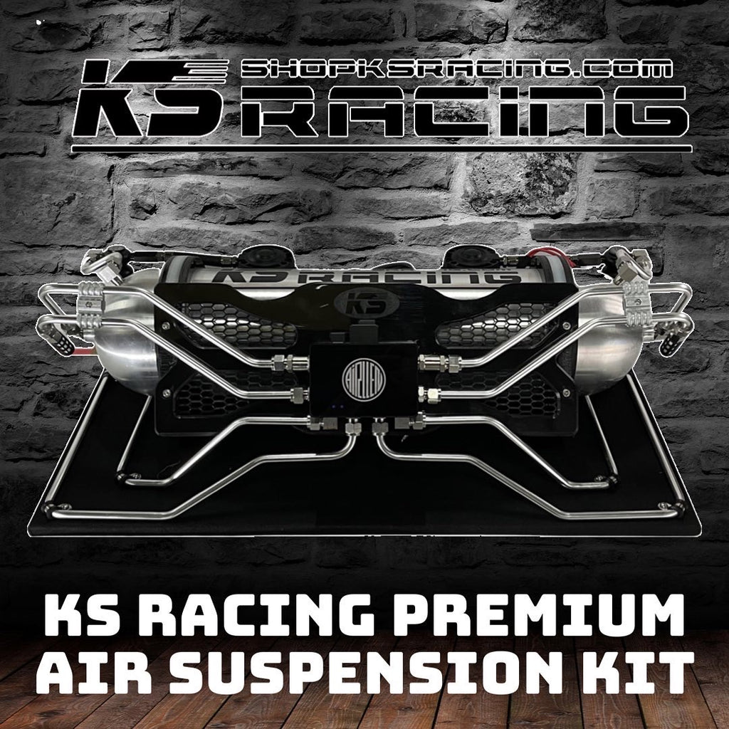 Audi A3 50mm 8P 03-13 Premium Wireless Air Suspension Kit - KS RACING