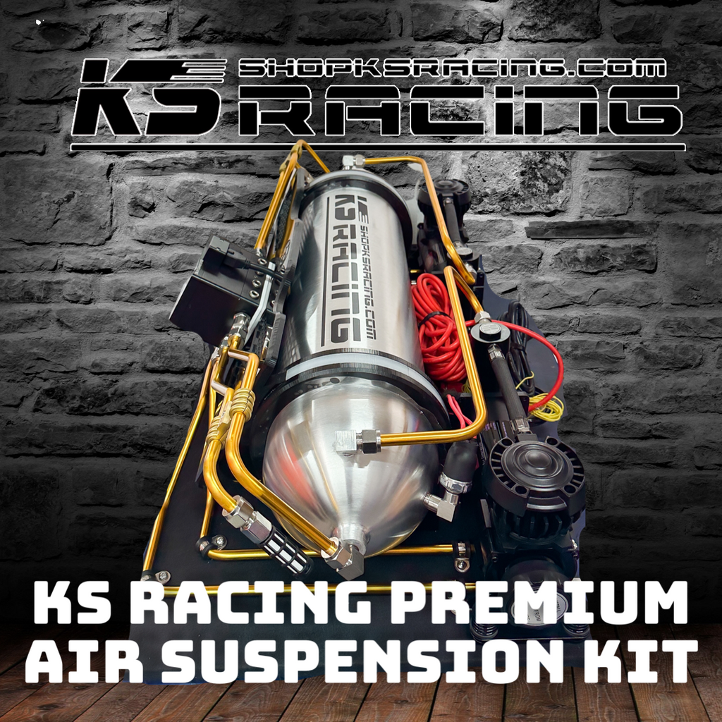 Honda Fit Jazz GK 09-14 Premium Wireless Air Suspension Kit - KS RACING