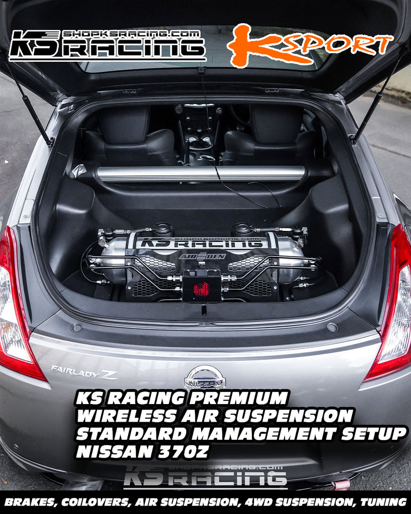 Lexus GS430 06-11 Premium Wireless Air Suspension Kit - KS RACING