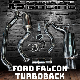 Ford Falcon FG 4' Turbo Back - KS RACING EXHAUST