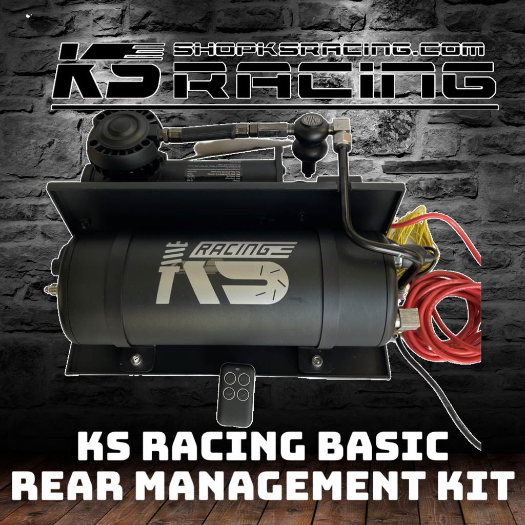 KS RACING Holden Commodore VZ Rear Only Air Suspension Kit - Wireless Remote