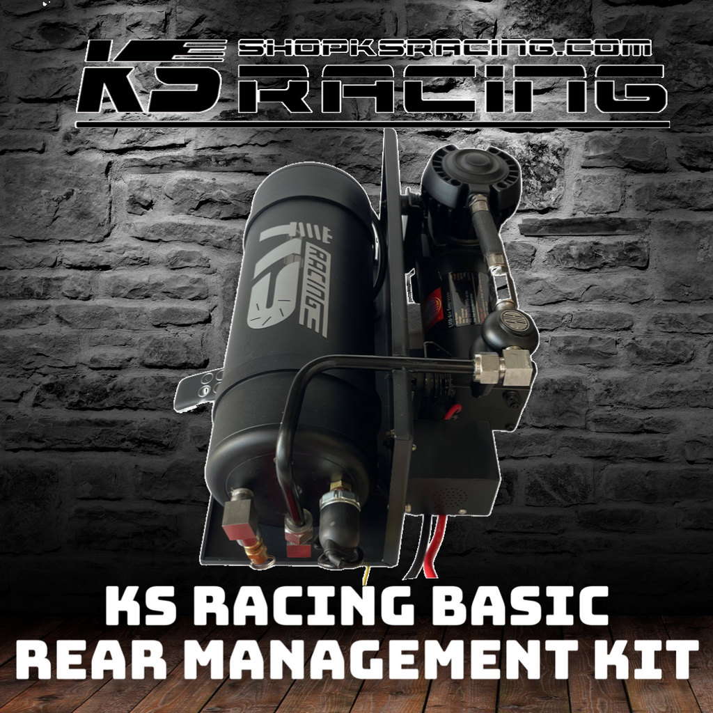 KS RACING Rear Only Air Suspension Kit - Wireless Remote