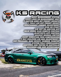 Honda S2000 AP1 /AP2 Premium Wireless Air Suspension Kit - KS RACING