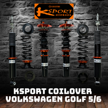 Load image into Gallery viewer, Volkswagen GOLF 5 MKV strut dia. 50mm, 4wd 03-08 - KSPORT Coilover Kit