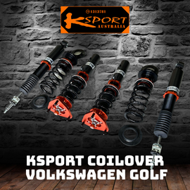 Volkswagen GOLF 7 MK VII strut dia. 50mm, 2wd 12-UP - KSPORT Coilover Kit