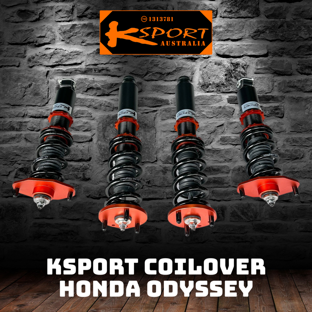 Honda ODYSSEY RB2 JDM spec; 2wd; VERSION 2 (vehicle ride height by 3cm-4cm higher than VERSION 1) 03-08 -  KSPORT Coilover Kit