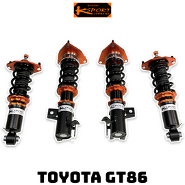 Toyota GT86 / GR86 12-up - KSPORT Coilover Kit