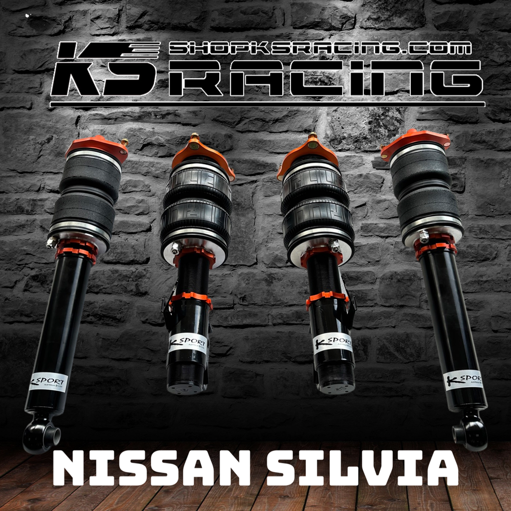 Nissan Silvia S15 Premium Wireless Air Suspension Kit - KS RACING