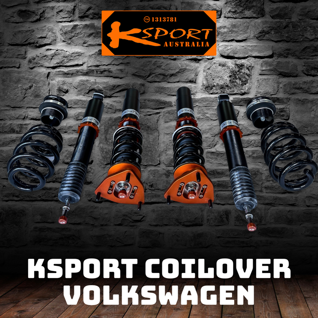 Volkswagen PASSAT B5/B5.5 sedan, 2wd; Rr shock & spring separate 96-05 - KSPORT Coilover Kit