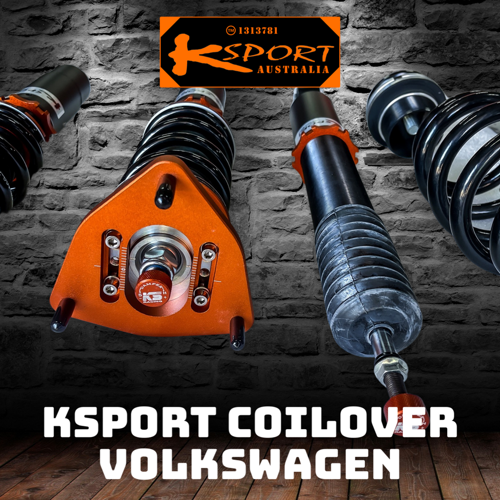 Volkswagen PASSAT B5/B5.5 sedan, 2wd; Rr shock & spring separate 96-05 - KSPORT Coilover Kit