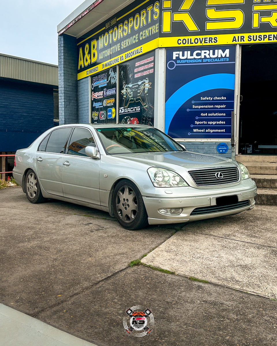 Lexus LS430 to the next level with a fresh set of KSPORT Street & Trac ...