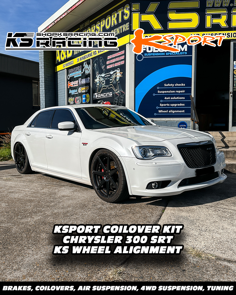 Chrysler 300 SRT // KSPORT Coilover Kit & Front Control Arm Kit // KS ...