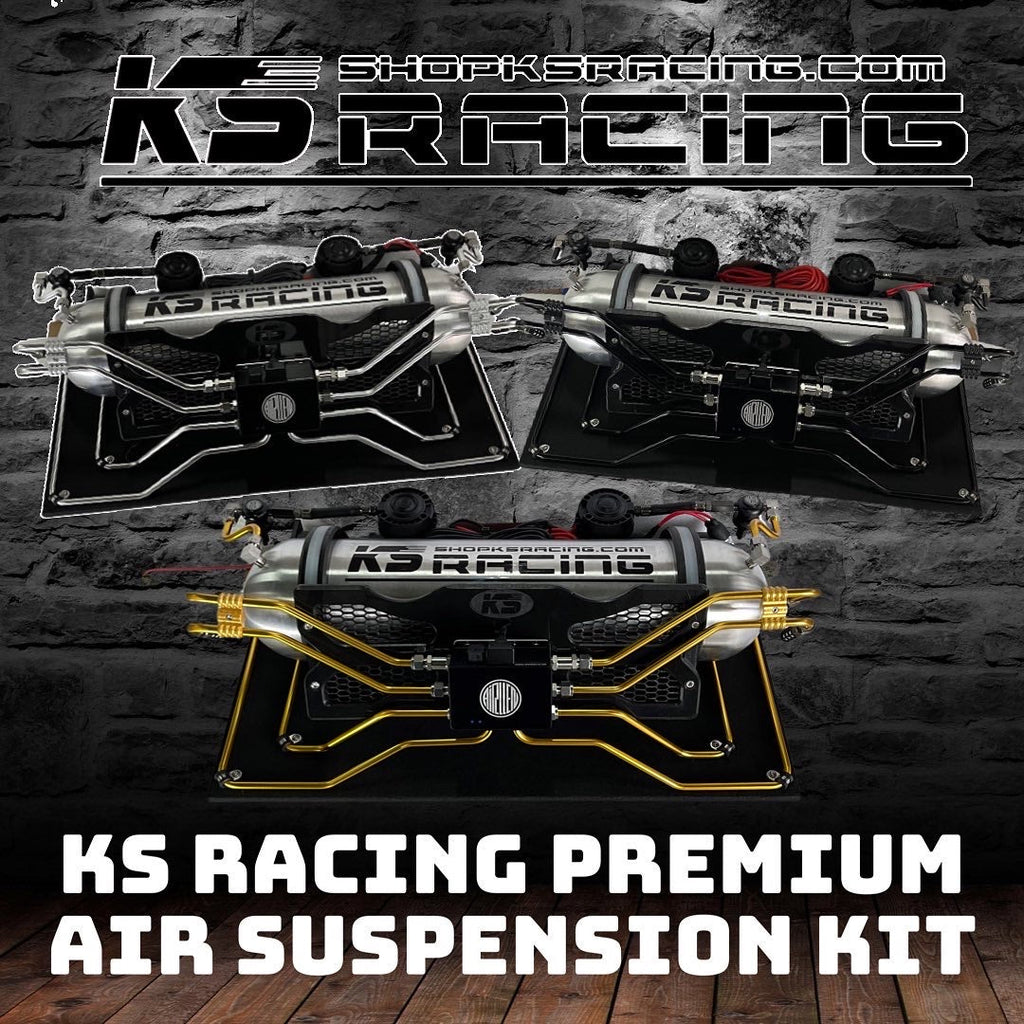 Audi RS4 Avant B7 06-08 Premium Wireless Air Suspension Kit - KS RACING