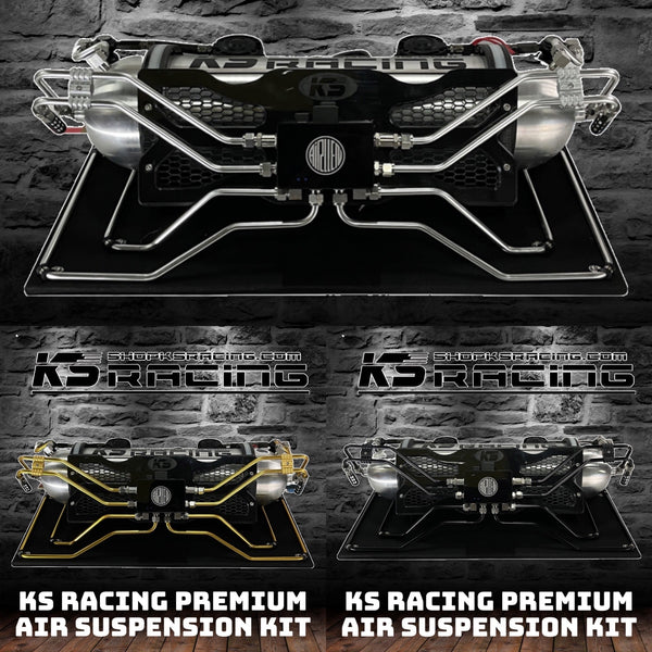 Volkswagen Rabbit 06-14 Premium Wireless Air Suspension Kit - KS RACIN ...