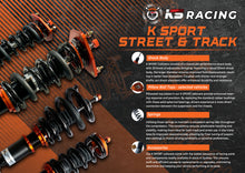 Load image into Gallery viewer, Honda CIVIC FD1 Rr shock &amp; spring separate 06-11 - KSPORT Coilover Kit