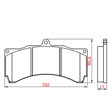 Load image into Gallery viewer, KS Brake Pads for KS Front 6 Pot Calipers