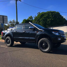 Load image into Gallery viewer, Ranger PX MKIII 2.0L Turbo/Bi-Turbo (2018-Current) Square Airbox Auto/Manual All Cab Shapes/Sizes XLT/Wildtrak/XL/High Rider 2.2L/2.3L (2018 - current) Stainless Steel Snorkel Kit/DIY snorkel/airbox