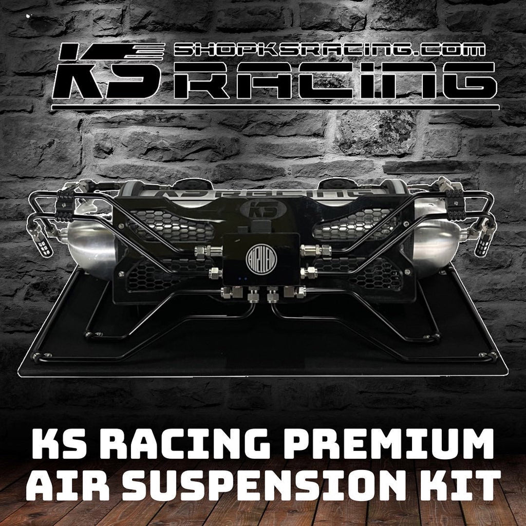 Audi RS4 Sedan B8 08-15 Premium Wireless Air Suspension Kit - KS RACING