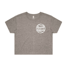 Load image into Gallery viewer, Meredith Metalworks End Cap Print Crop Tees