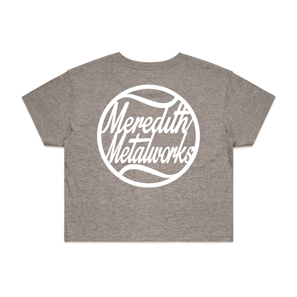 Meredith Metalworks End Cap Print Crop Tees