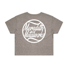 Load image into Gallery viewer, Meredith Metalworks End Cap Print Crop Tees