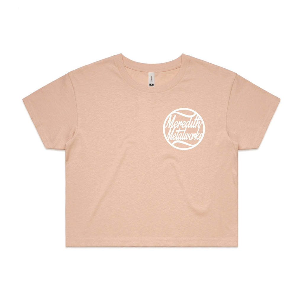 Meredith Metalworks End Cap Print Crop Tees