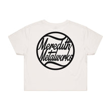 Load image into Gallery viewer, Meredith Metalworks End Cap Print Crop Tees