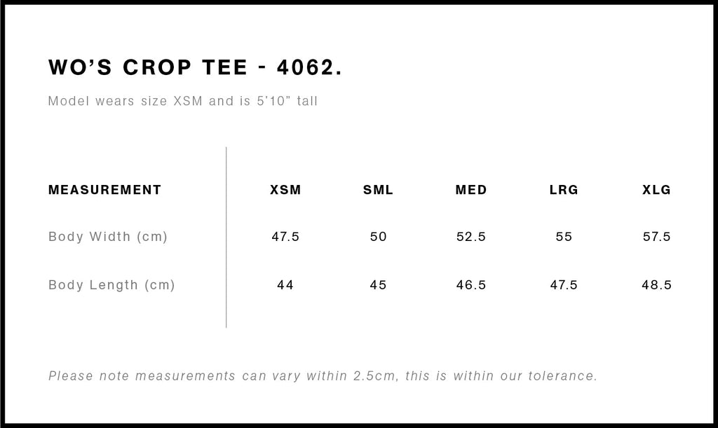 Meredith Metalworks End Cap Print Crop Tees
