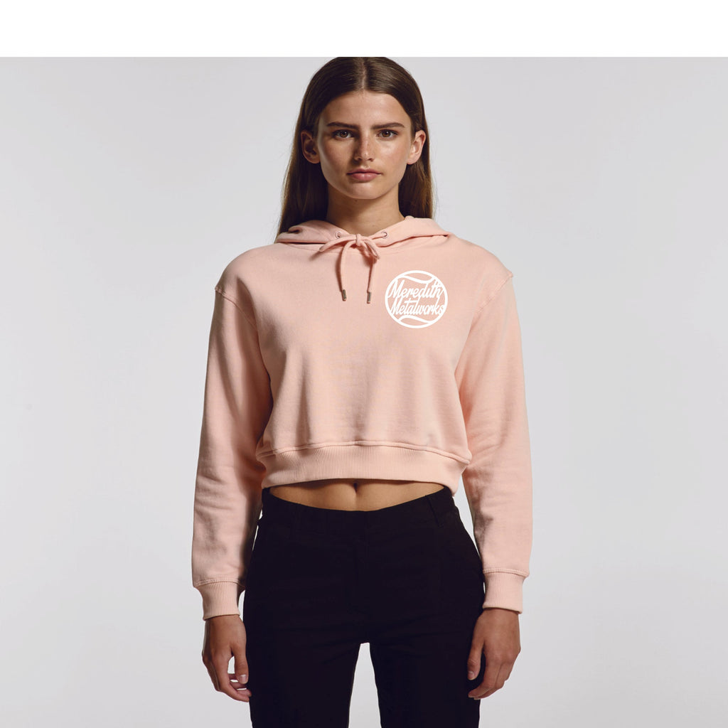 End Cap Print Crop Hoodies