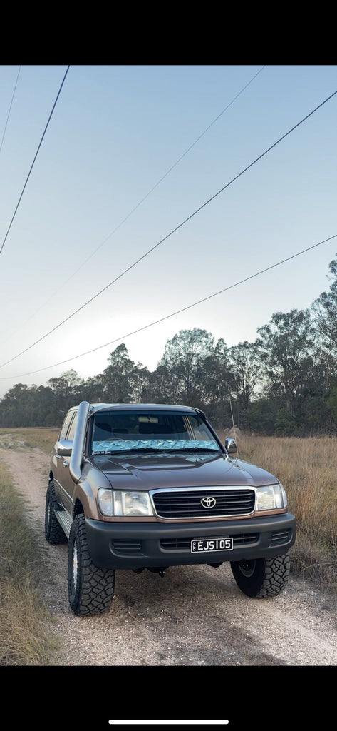 5" 100/105 Series LandCruiser (1998–2007) Stainless Steel Snorkel Kits