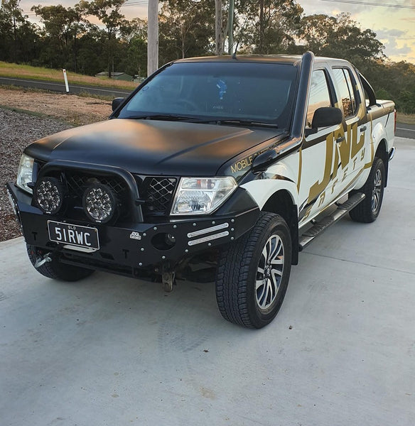 D40 Navara (20042015) 4" Stainless Steel Snorkel Kit KS RACING