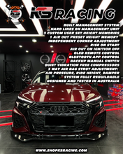 Load image into Gallery viewer, Audi RS6 C7 13-18 Premium Wireless Air Suspension Kit - KS RACING